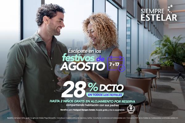 Escápate en los festivos de agosto ESTELAR El Cable Colombia - Manizales Escápate en los festivos de agosto ESTELAR El Cable Colombia - Manizales